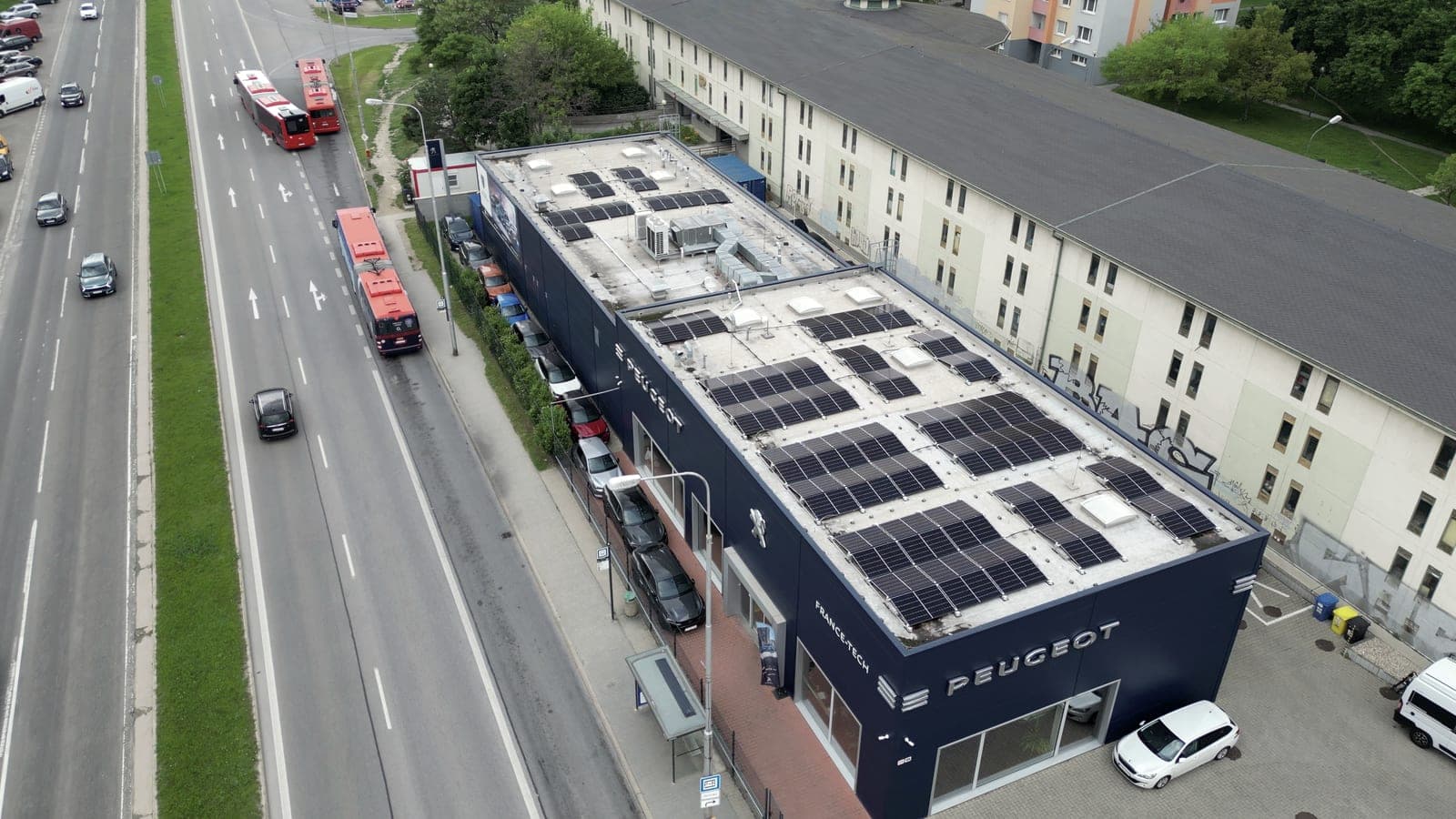 FRANCE-TECH Bratislava, Bratislava, 39,4 kWp (1/5)