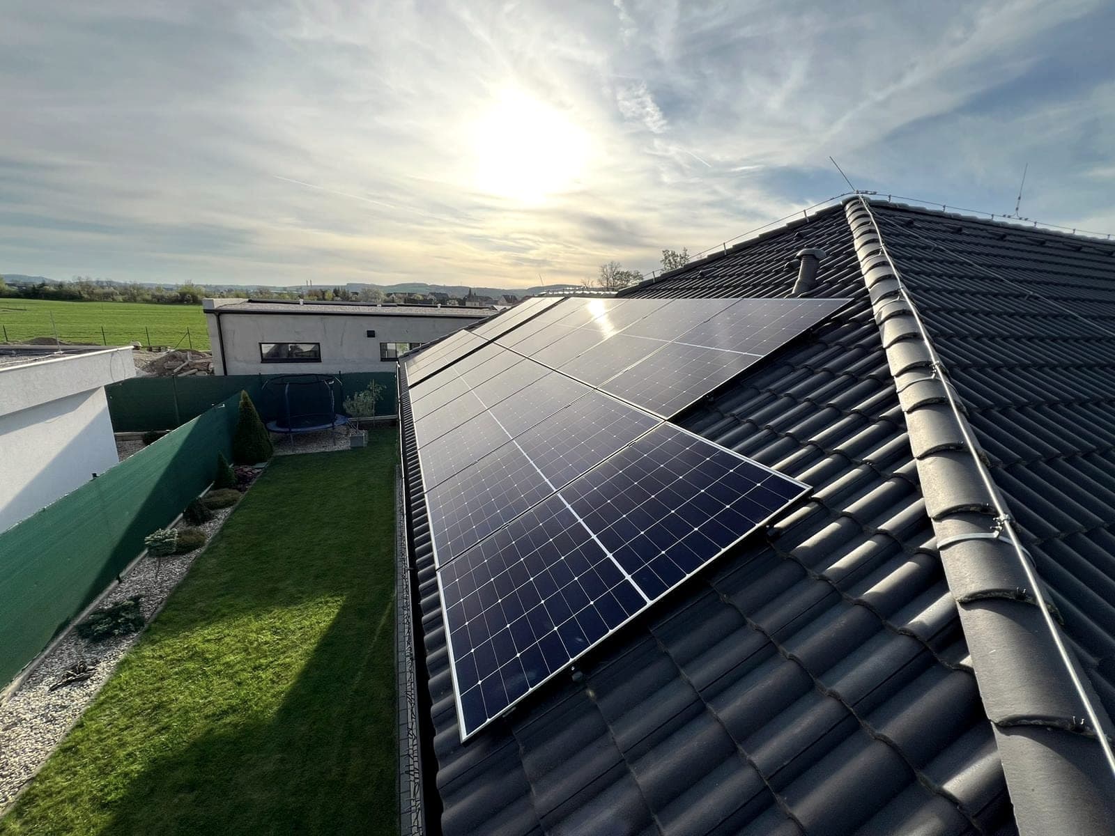 Einfamilienhaus Borčice, Borčice, 10 kWp (1/4)