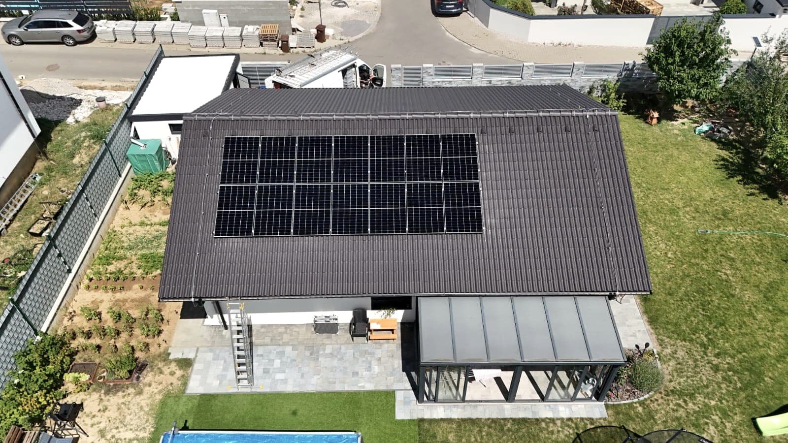Einfamilienhaus Nitra-Párovské Háje, Nitra, 6,2 kWp (1/3)