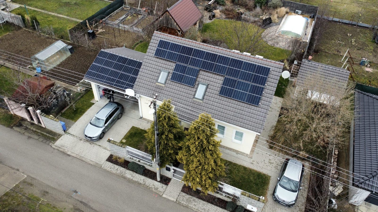 Einfamilienhaus Siladice, Siladice, 9,8 kWp (1/3)
