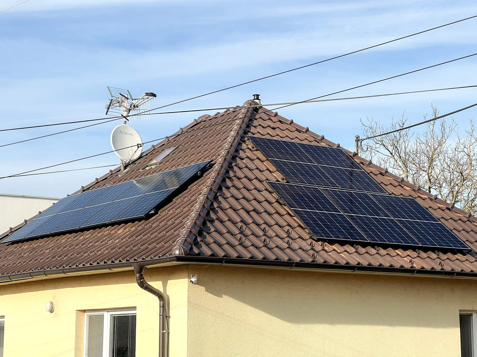 Einfamilienhaus Vysoká pri Morave, Vysoká pri Morave, 4,3 kWp (1/2)