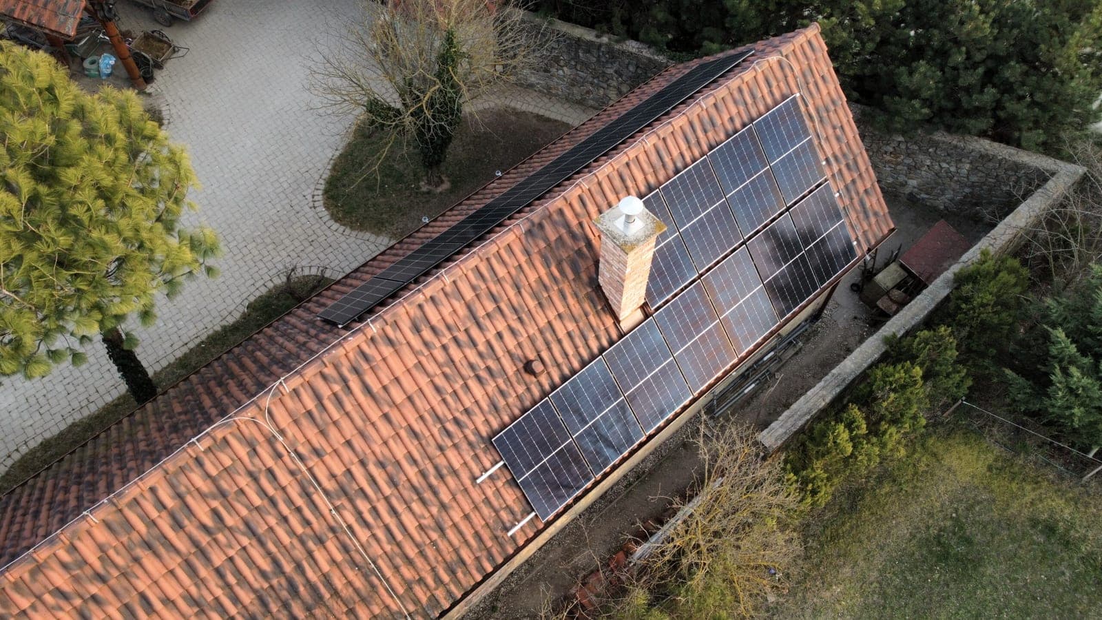 Einfamilienhaus Zálesie, Zálesie, 7,8 kWp (1/3)